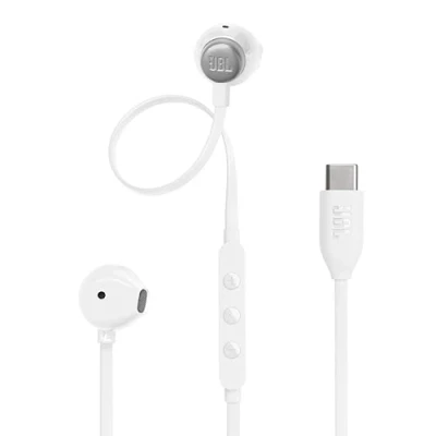 Image de Ecouteurs intra auriculaires filaire JBL Tune 305C Blanc