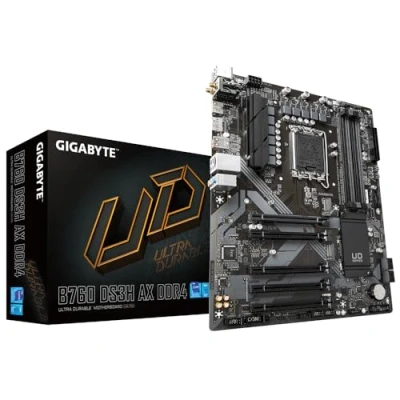 Afbeelding van Gigabyte B760 DS3H AX DDR4 Moederbord Socket Intel 1700 Vormfactor ATX chipset Intel® Express
