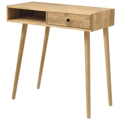 Afbeelding van Nova Design Agra Massief Eiken Sidetable met Lade