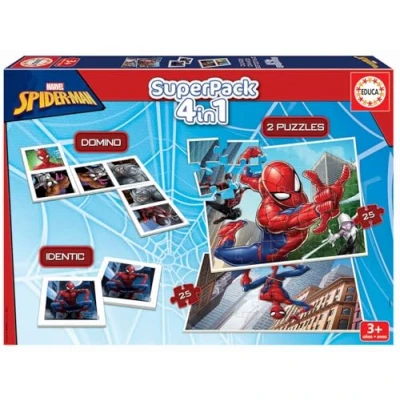 Image de Puzzle Educa Superpack Spiderman