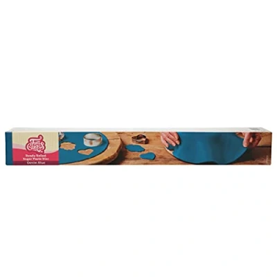 Afbeelding van FunCakes Uitgerolde Fondant Disc Denim Blauw 430g Rolfondant