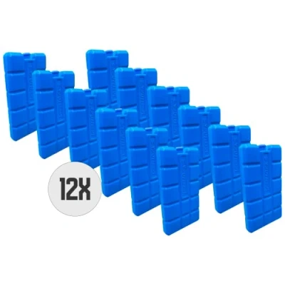 Afbeelding van DULA Blauwe Koelelementen 12 stuks 200 gram 8 x 15 2 cm