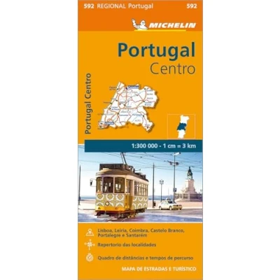 Afbeelding van Portugal Centro REGIONAL Map 592