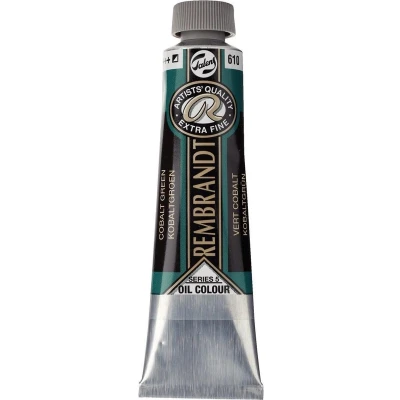 Afbeelding van Rembrandt Olieverf Tube 40 ml Kobaltgroen 610