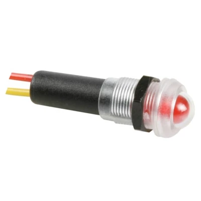 Afbeelding van Waterbestendige Led Lamp 12V Rood Knipperend Zwarte Behuizing