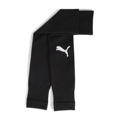 Afbeelding van PUMA Teamgoal Voetbal Sleeve Sokken, Zwart/Wit, 2 EU
