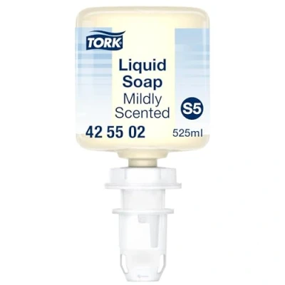 Afbeelding van Tork 425502 S5 8 x 525 ml mini geurende vloeibare handzeep, vochtinbrengende ingrediënten, stuks