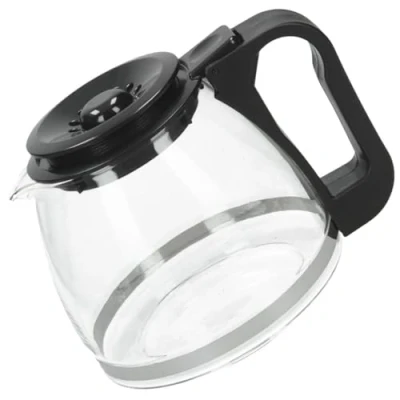 Afbeelding van Carafe en verre Whirlpool Indesit 484000000319 cafetière C00378333 universeel 9/15 kops zwart UCF300