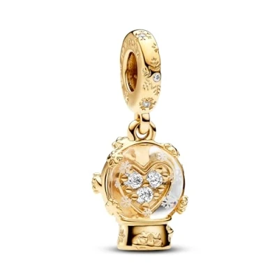 Afbeelding van Pandora Moments Goudkleurige Bedel 762825C01 Met 14 Karaat Gouden Plating