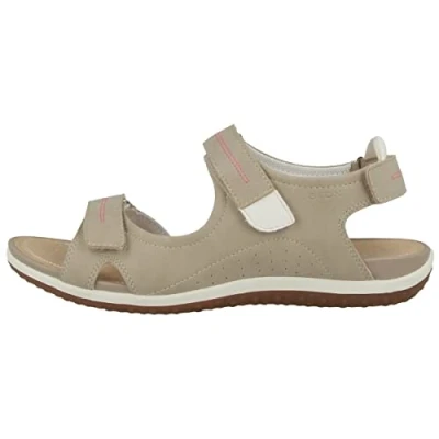 Afbeelding van Geox D Vega a, Slingback damessandalen, Taupe