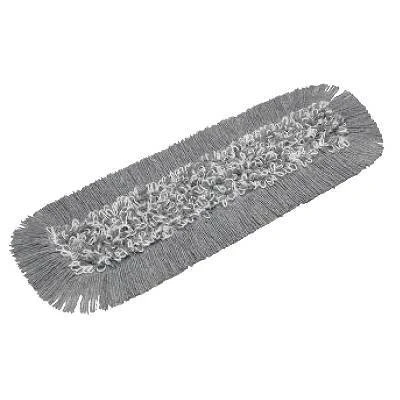 Afbeelding van Vikan Moppen Microfibre Damp 43 Microvezel Vlakmop Grijs Pocket 400mm