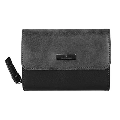 Afbeelding van TOM Tailor ELIN Portemonnee, Dames, Maat: One Size, Black