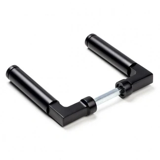 Afbeelding van Losse deurklink Impresso Aston (Aluminium, Zwart)