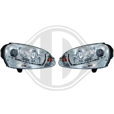 Afbeelding van DIEDERICHS HD Tuning 2214485 Koplampenset VOLKSWAGEN: Golf 5