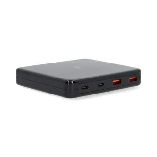 Afbeelding van Nedis Oplader 65 W GaN Snellaad functie 1.5 / 2.0 3.0 3.25 A Outputs: 4 USB C Euro 1.50 m Automatische Voltage Selectie