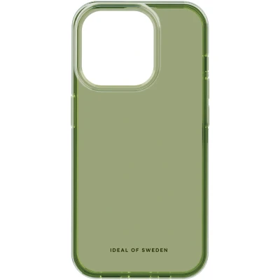 Afbeelding van iDeal of Sweden Clear Case iPhone 15 Pro Khaki