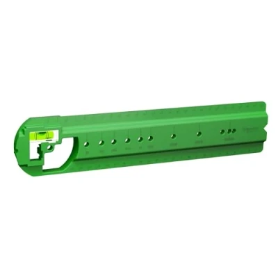 Afbeelding van Schneider Electric Multifix Air markeringssjabloon en waterpas groen IMT35043