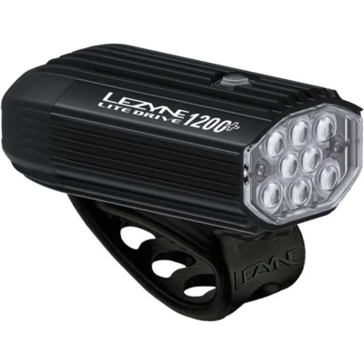 Afbeelding van Lezyne Lite Drive 1200+ Voorlicht Fietslamp Fiets koplamp Fietsverlichting 1200 lumen 7 standen 60 branduren Zwart