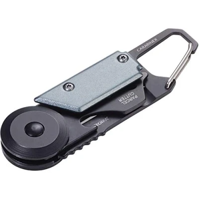 Afbeelding van Troika Egon Uniseks mini gereedschap voor volwassenen, titanium/zwart, 86 x 25 10 mm