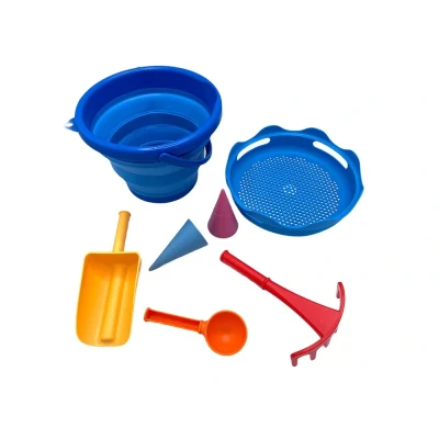 Afbeelding van Strandset 7 delig blauw