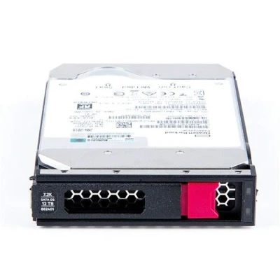 Image de HPE Midline Helium Disque dur 12 To échangeable à chaud 3.5&quot; LFF SATA 6Gb/s 7200 tours/min avec Low Profile