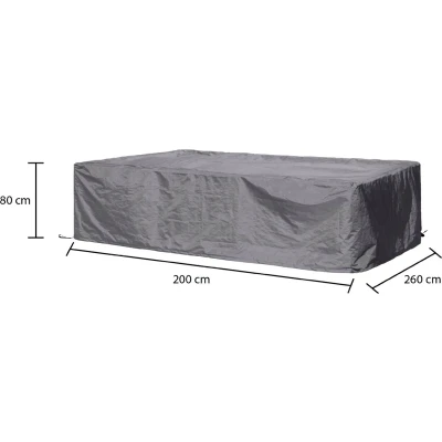 Afbeelding van Winza Outdoor Covers Premium Loungeset Hoes 260 X 200 80 Grijs Tuinmeubelhoezen