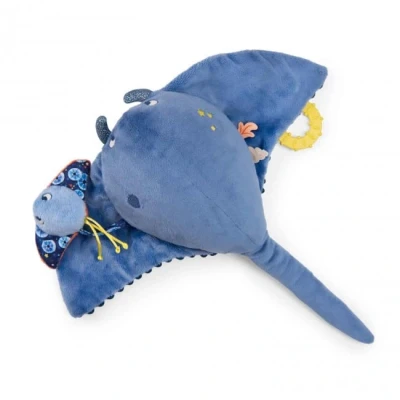 Afbeelding van Moulin roty activiteitenknuffel rog 40 cm