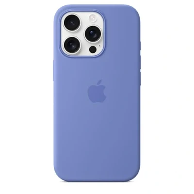 Afbeelding van Apple Siliconen hoesje met MagSafe (Apple iPhone 16 Pro), Smartphonehoes, Paars