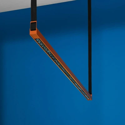 Afbeelding van LOOM DESIGN LED hanglamp Belto, oranje