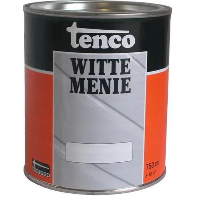 Afbeelding van Tenco Witte Menie 0,25 liter Grondverf en