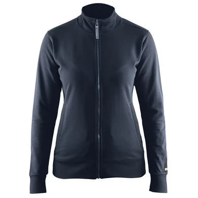 Image de Sweat zippé femme marine foncé