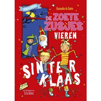 Image de De zoete zusjes vieren Sinterklaas
