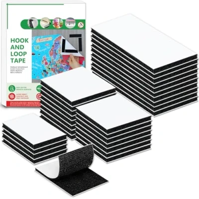 Afbeelding van Blooven plakband, plakband (zwart, 15 stuks, 60 x mm + 10 30 100 5 stuks 40 mm)