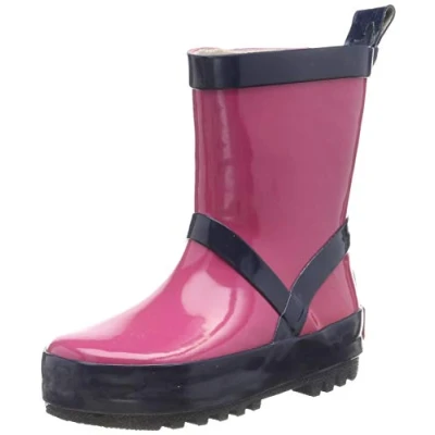 Afbeelding van Playshoes Unisex Regenlaarzen voor kinderen, Maat: 30 31, Pink/marine Kunststof