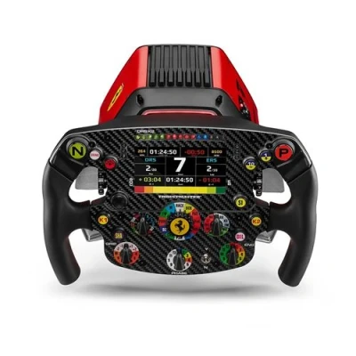 Image de Volant gaming Thrustmaster SF1000 avec écran LCD IPS 4,3&quot; Noir et Rouge