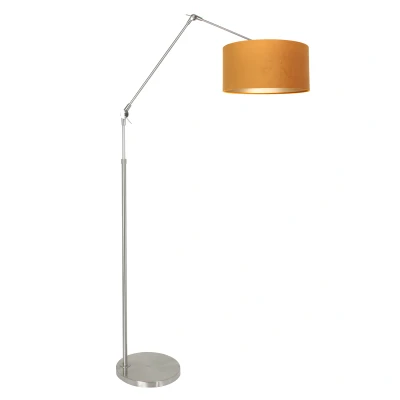 Afbeelding van Steinhauer vloerlamp Prestige chic staal metaal 8105ST
