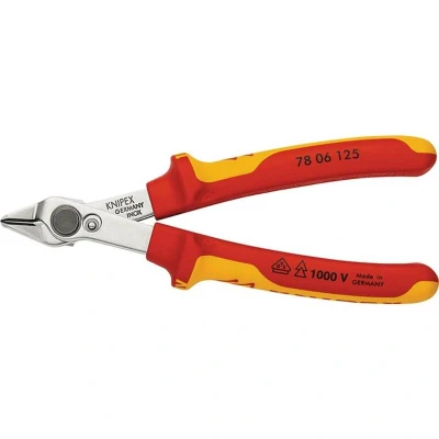 Image de KNIPEX 78 06 125 Super Knips électronique isolée VDE avec poignées à plusieurs composants, testée mm