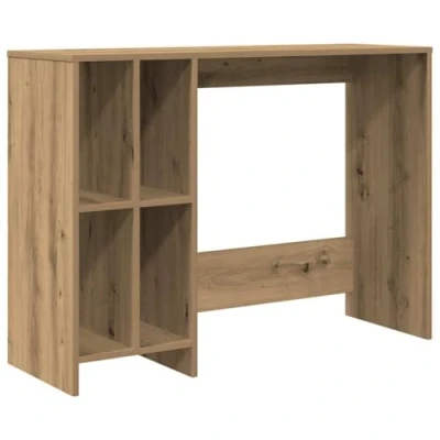 Image de vidaXL Bureau chêne artisanal 102,5x35x75 cm bois d&#039;ingénierie856631
