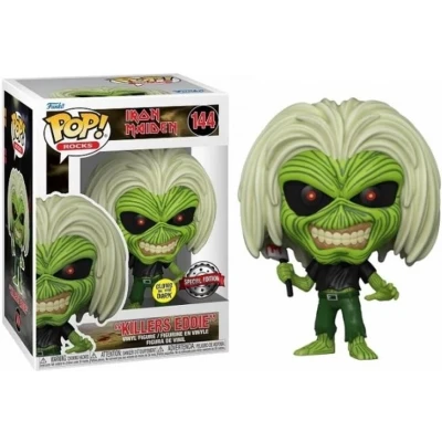 Afbeelding van Funko Pop! Rocks : Iron Maiden Killers Eddie #144 Glows in the Dark Exclusive