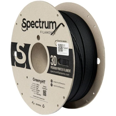 Afbeelding van Filament Spectrum GreenyHT 1,75 mm Traffic Black 1 kg