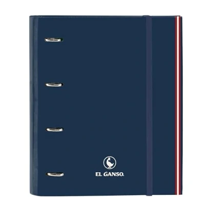 Afbeelding van Ringmap El Ganso Classic Marineblauw 27 x 32 3.5 cm