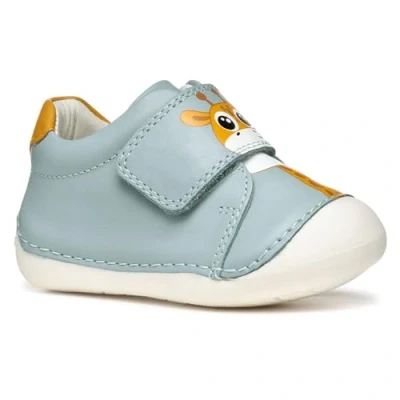 Afbeelding van Geox Tutim Babyschoenen voor kinderen, Maat: 20, Sage ochre yellow Leer