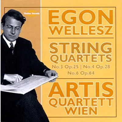 Afbeelding van Artis Quartett Wien Wellesz: String Quartets (CD)