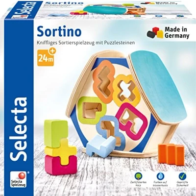 Afbeelding van Schmidt Spiele Sortino Sortierbox 16 cm 62066 speelgoed voor motoriek