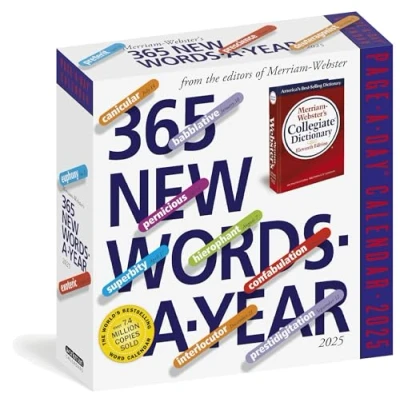 Afbeelding van 365 New Words A Year Page Day® Calendar 2025