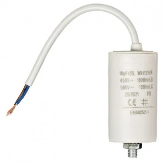 Afbeelding van Condensator Aanloop 16.0 μF (Max. 450V, Met kabel)