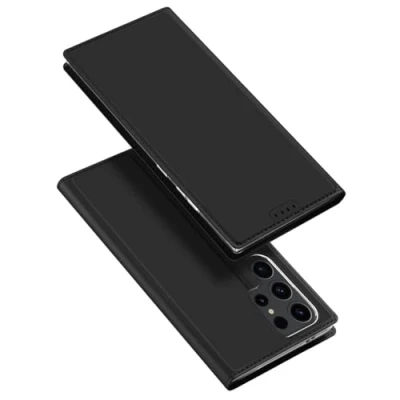 Afbeelding van Dux Ducis Telefoon Hoesje geschikt voor de Samsung Galaxy S24 Ultra Skin Pro Book Case Zwart