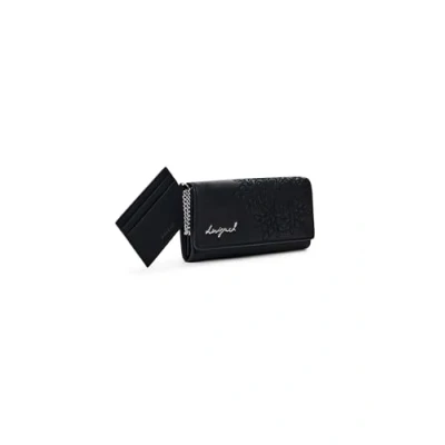 Afbeelding van Desigual Mone_Sierra, Bi Fold Wallet Women&#039;s, 19, zwart, 19