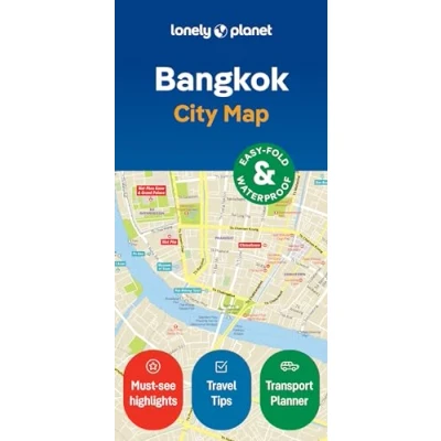 Afbeelding van Map Lonely Planet Bangkok City