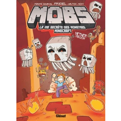 Image de MOBS, La vie secrète des monstres Minecraft Tome 04